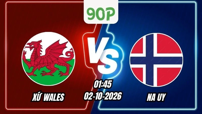 Soi Kèo Xứ Wales vs Na Uy 01h45 – 02/10/2026